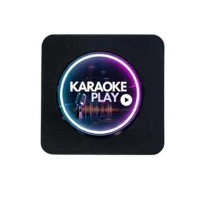 Karaoke Play Com 2 Microfones Sem Fio e Caixa De Som + 18 Mil Musicas